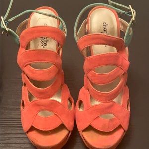 Two toned Charolette High Heels